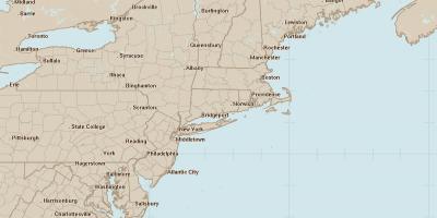 Mapa de Radar de Filadelfia