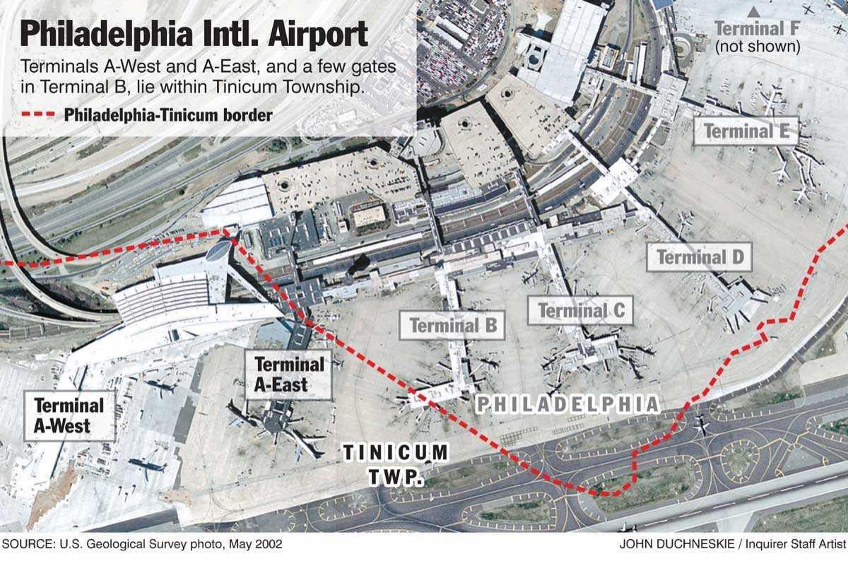 Filadelfia terminal mapa