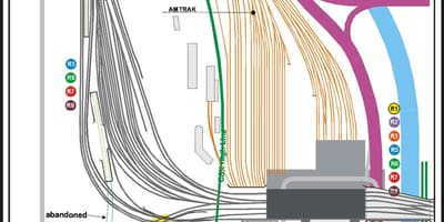 Filadelfia estación de la calle 30 mapa