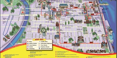 Filadelfia excursiones mapa