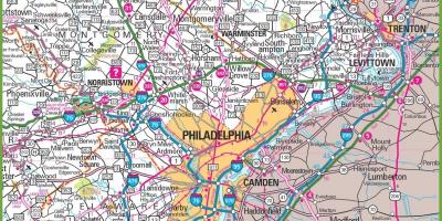 Mapa De Filadelfia
