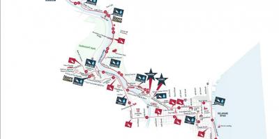 Maratón de filadelfia mapa de 2015